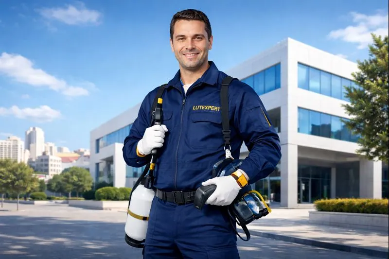 Intervention professionnelle de désinfection et traitement anti-nuisibles LUTTEXPERT